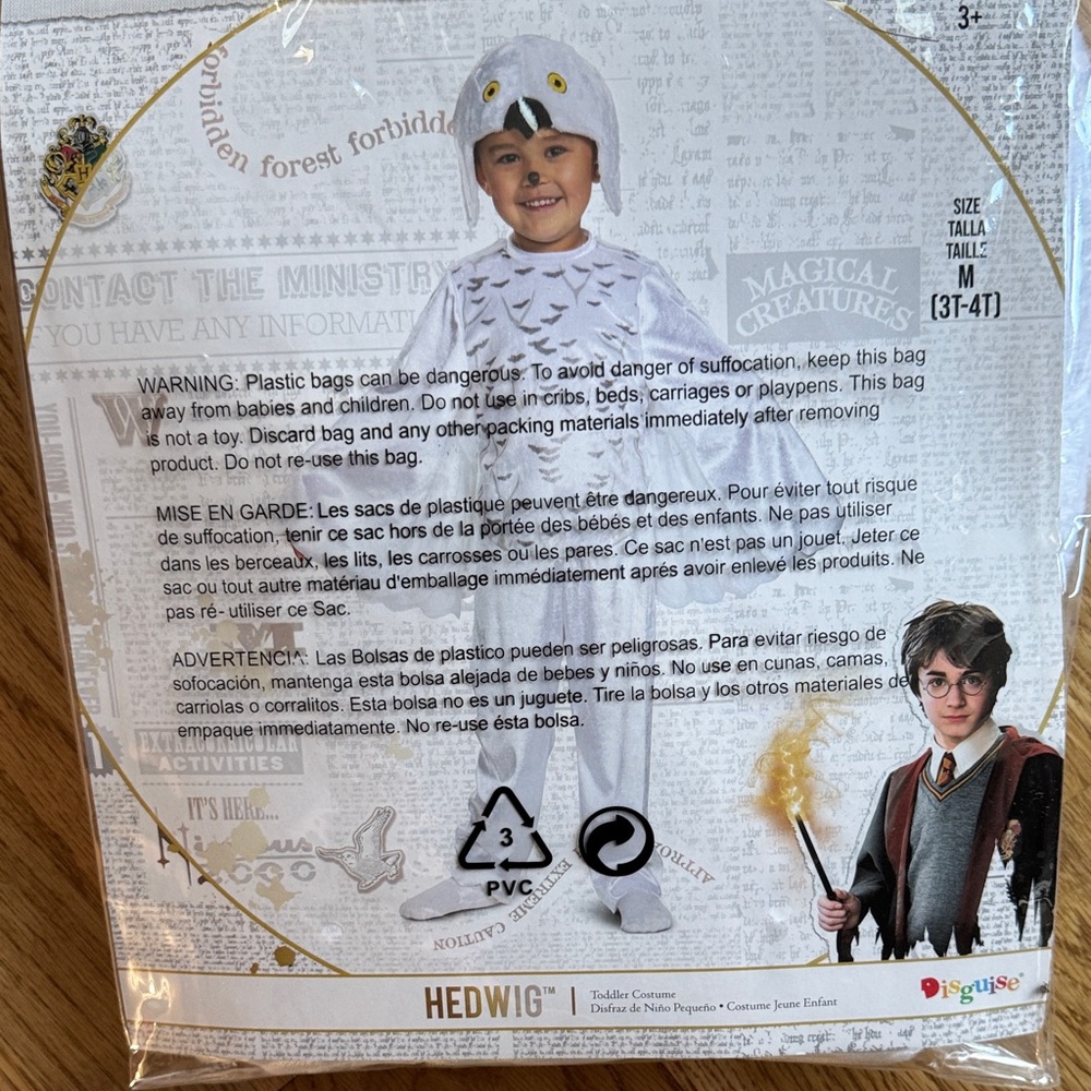 Hedwig Owl Costume for Kids - White